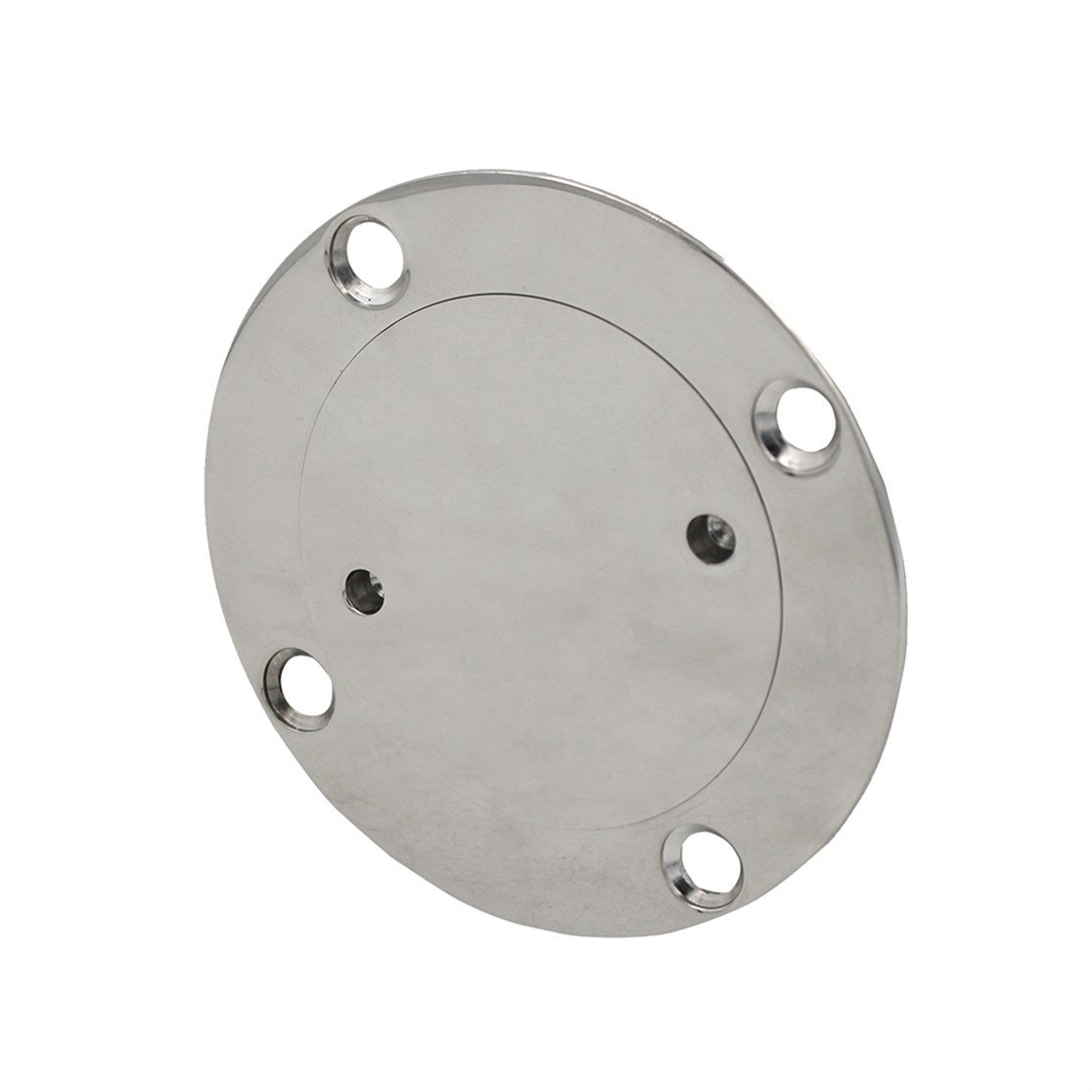 Krom Düz Kontrol Kapağı