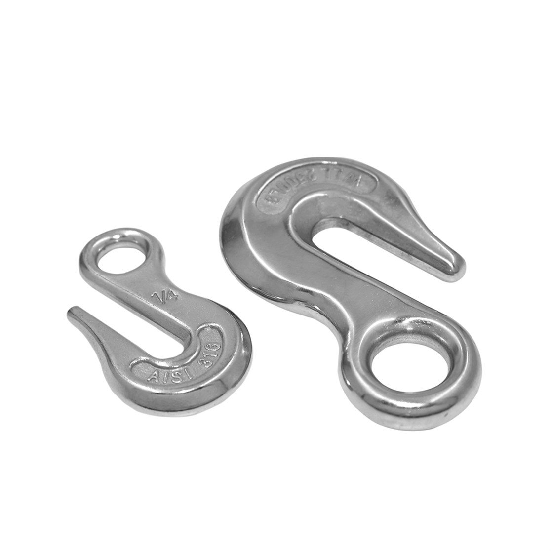 Krom Gözlü Zincir Kanca