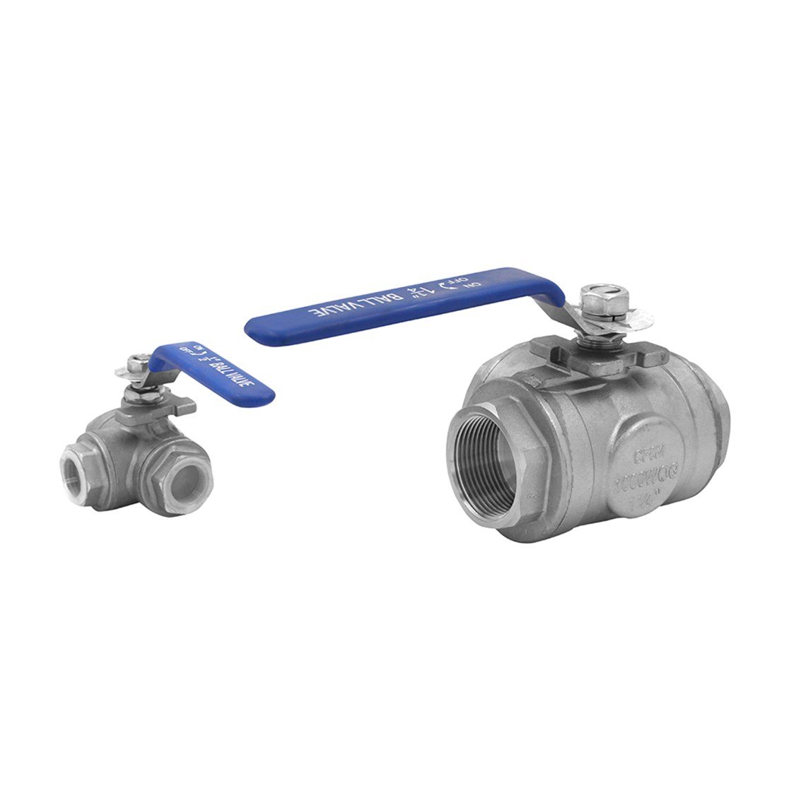 Krom Üç Yollu Küresel Vana