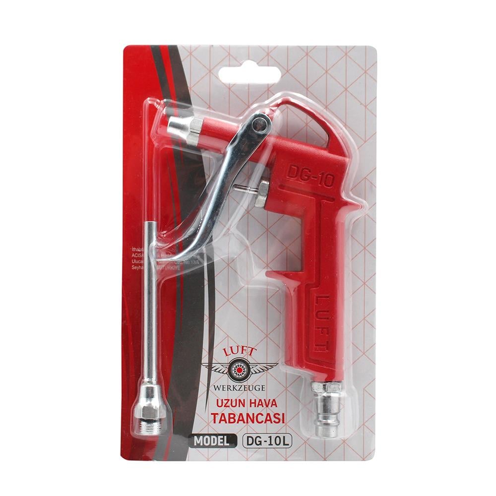 Metal Hava Tabancası Uzun Kaplinli