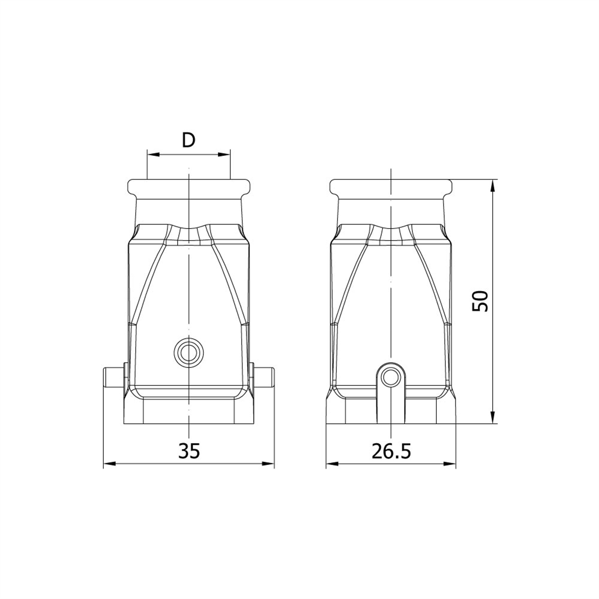 Mete 5x10A. Çoklu Uzatma Fişi