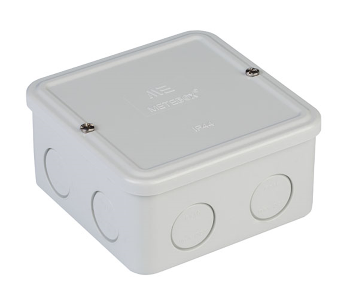 Mete 90x90x45 Termoplastik Buat Vidalı Gri