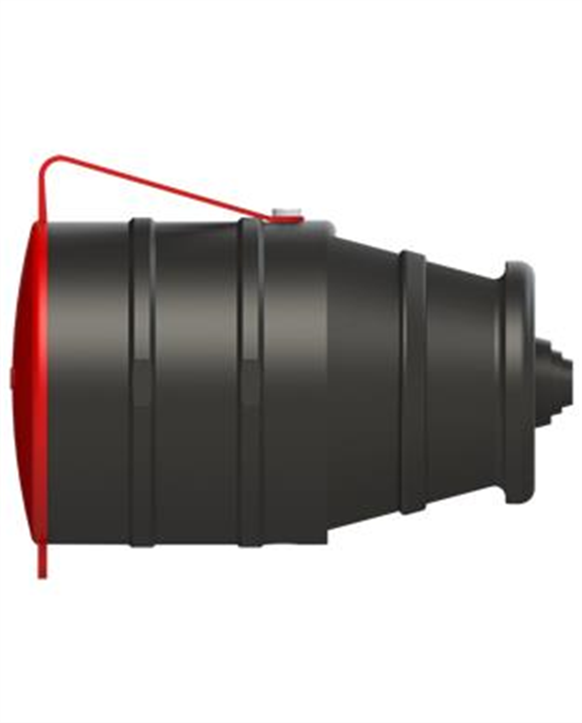 Nead 3x25A Trifaze Kauçuk Seyyar Priz Siyah