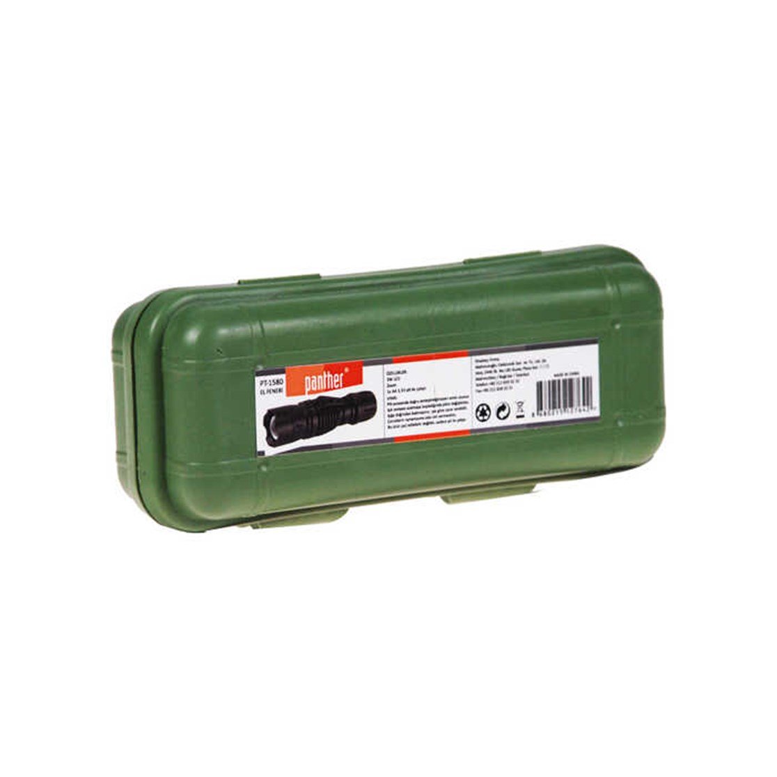 PANTHER PT-1580 3W LED ZOOMLU EL FENERİ
