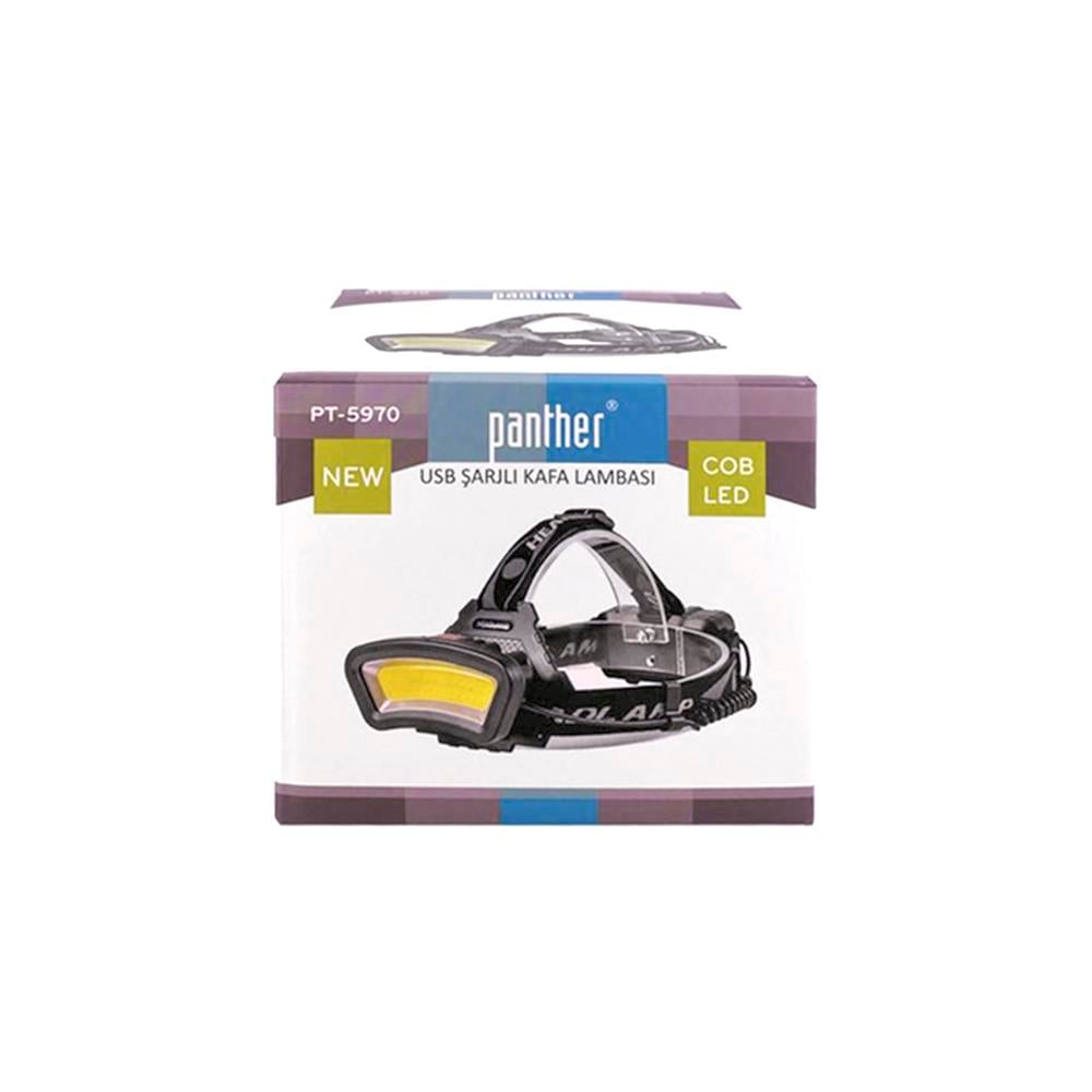PANTHER PT-5970 USB ŞARJLI KAFA LAMBASI