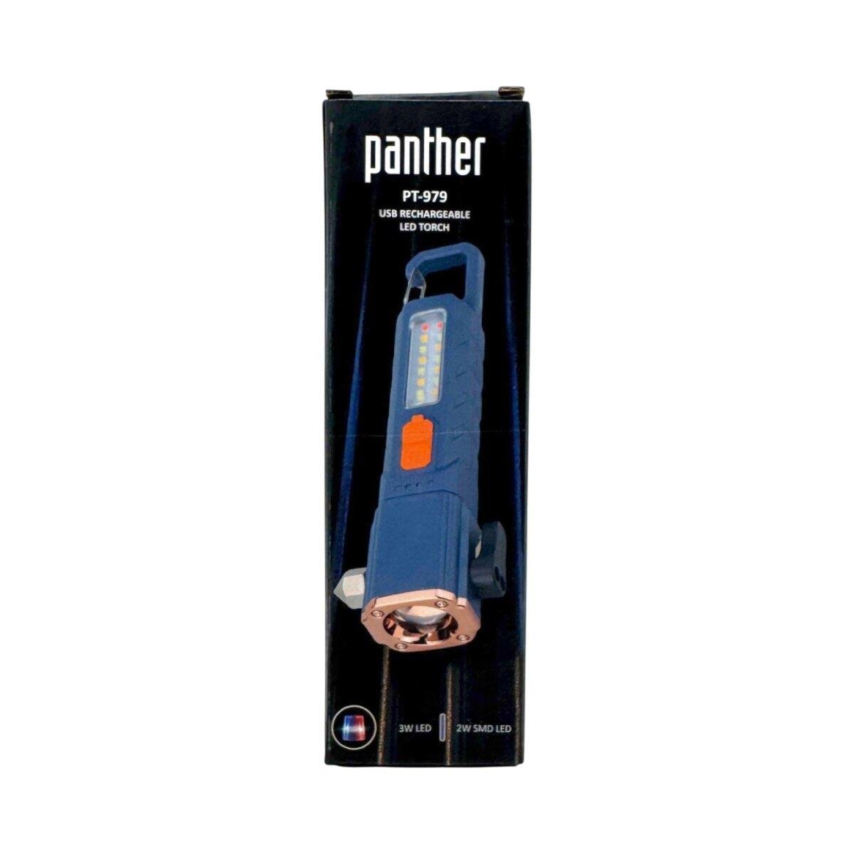 PANTHER PT-979 USB ŞARJLI EL FENERİ