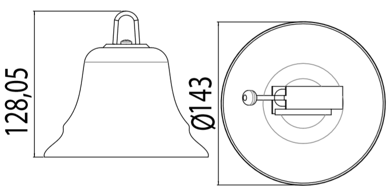 Selda 1010 220V Kampana Zil