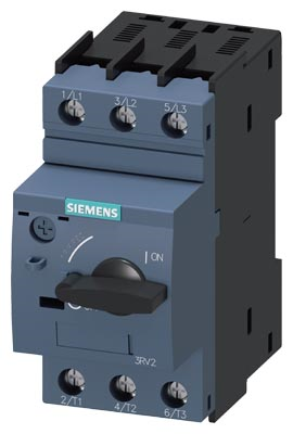 Siemens 3RV2021-4NA10 Sirius 3Rv2 Motor Koruma Şalteri; Termik Ve Kisa Devre Korumali;  23-28A; 55Ka ; Boy S0