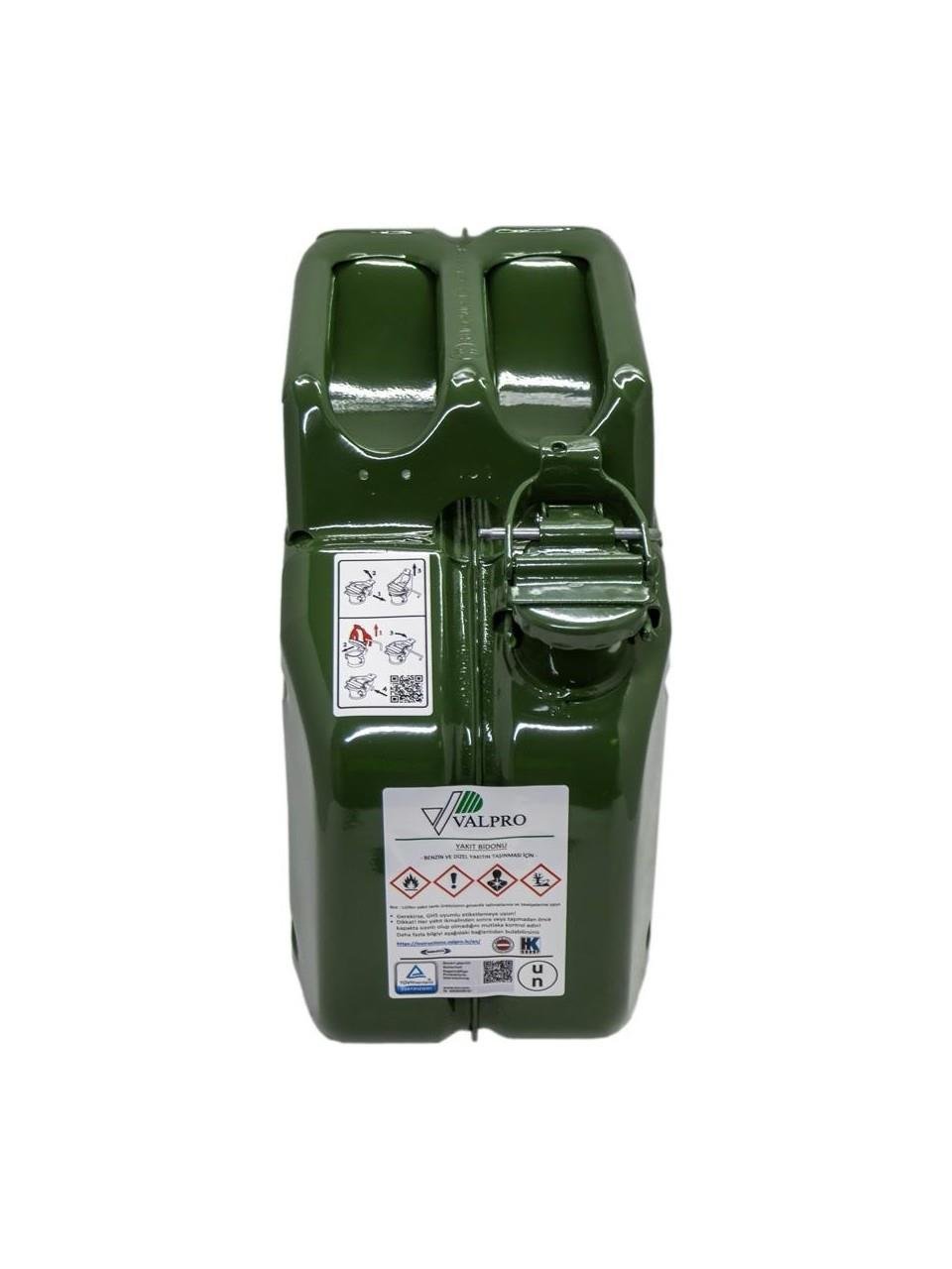 VALPRO 10LT METAL YAKIT BİDONU