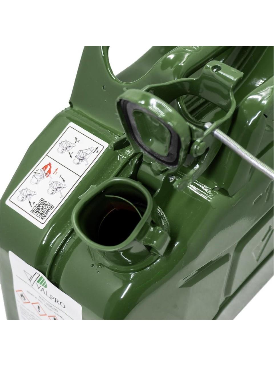 VALPRO 10LT METAL YAKIT BİDONU