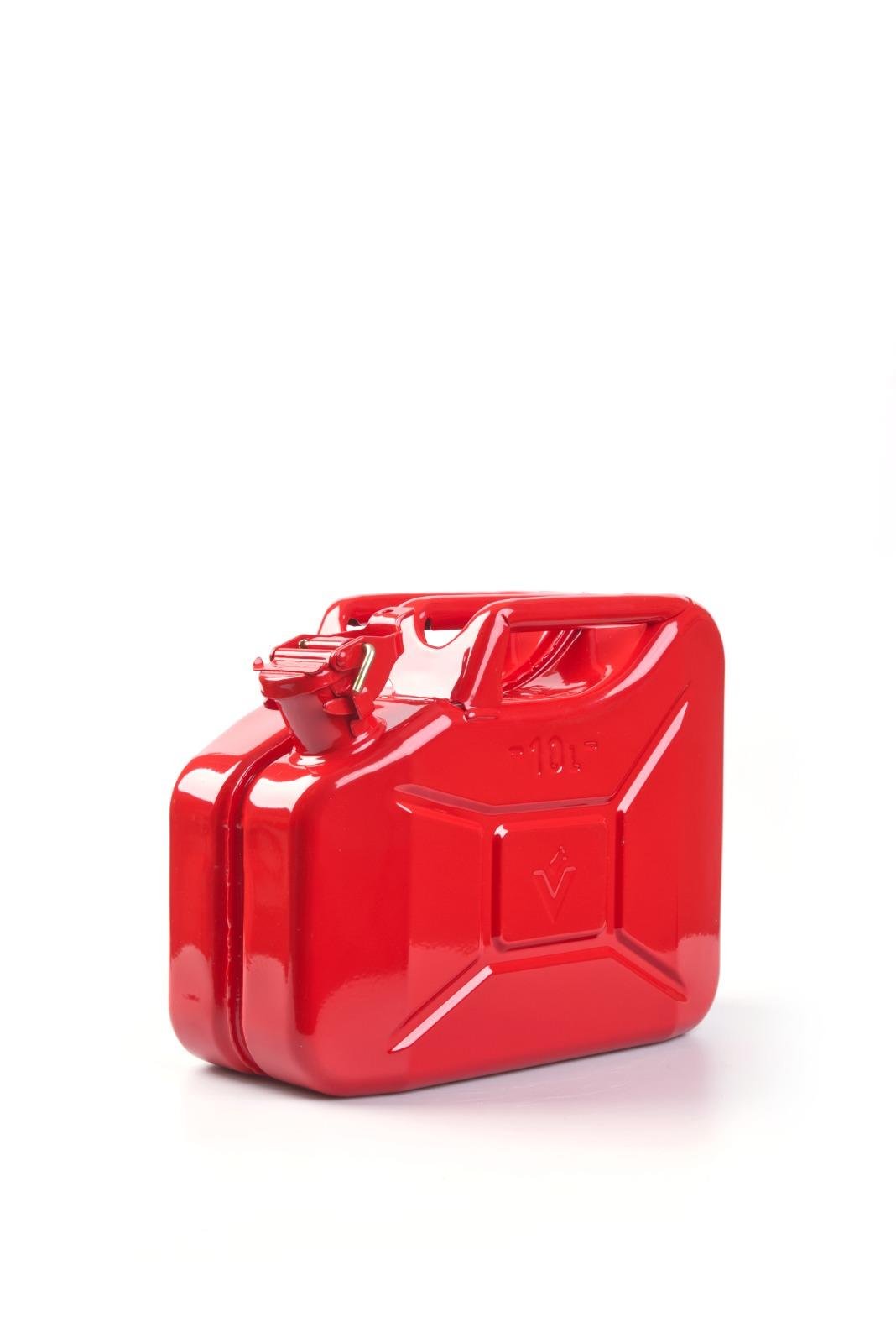 VALPRO 10LT METAL YAKIT BİDONU – KIRMIZI