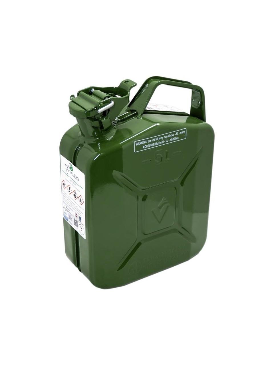 VALPRO 5LT METAL YAKIT BİDONU