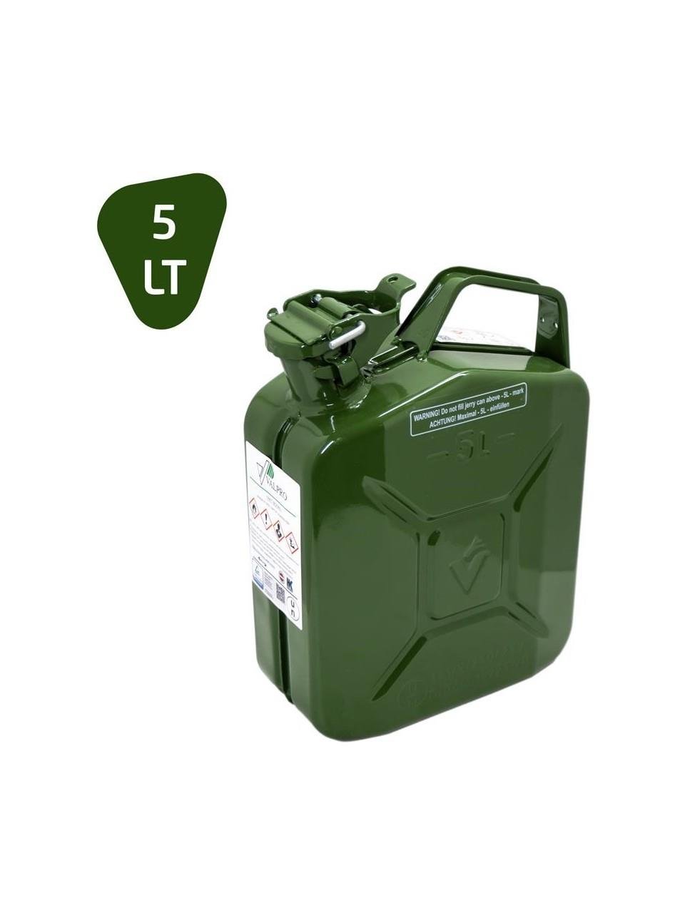 VALPRO 5LT METAL YAKIT BİDONU