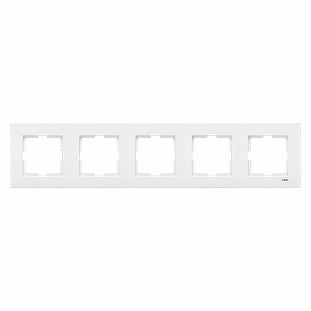 Viko Karre Beyaz Beşli Çerçeve