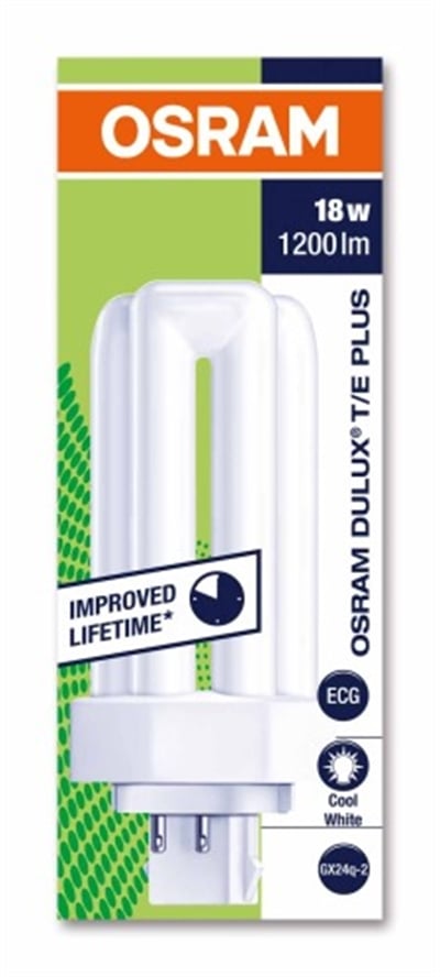 DULUX T/E PLUS 18W/840 (4 PİMLİ) OSRAM