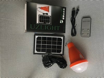 1.8W GÜNEŞ ENERJİLİ UZAKTAN KUMANDALI LED UZLİGHT 