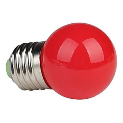LED GECE RENKLİ 1W E27 KIRMIZI