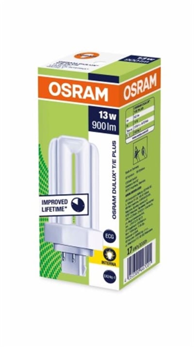 DULUX T/E PLUS 13W/830 (4 PİMLİ) OSRAM