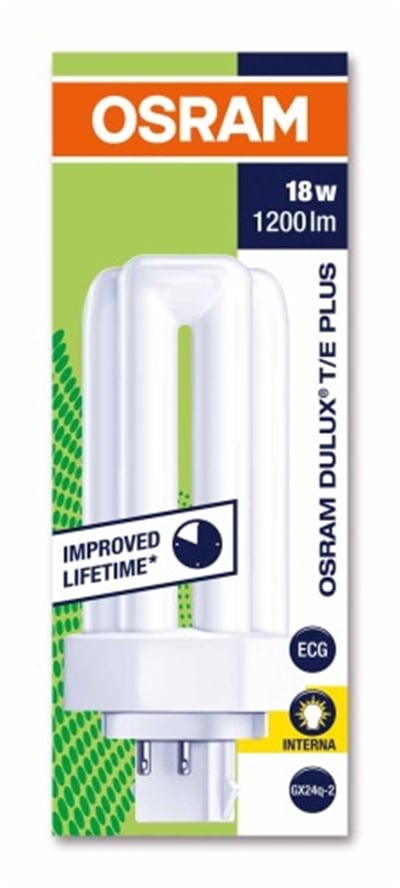DULUX T/E PLUS 18W/827 (4 PİMLİ) OSRAM