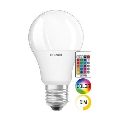 9W KUMANDALI LED AMPUL E27 (RGB) OSRAM