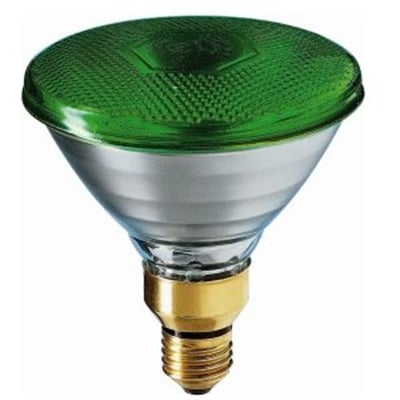 PAR38 YEŞİL RENKLİ 75W E27 GE