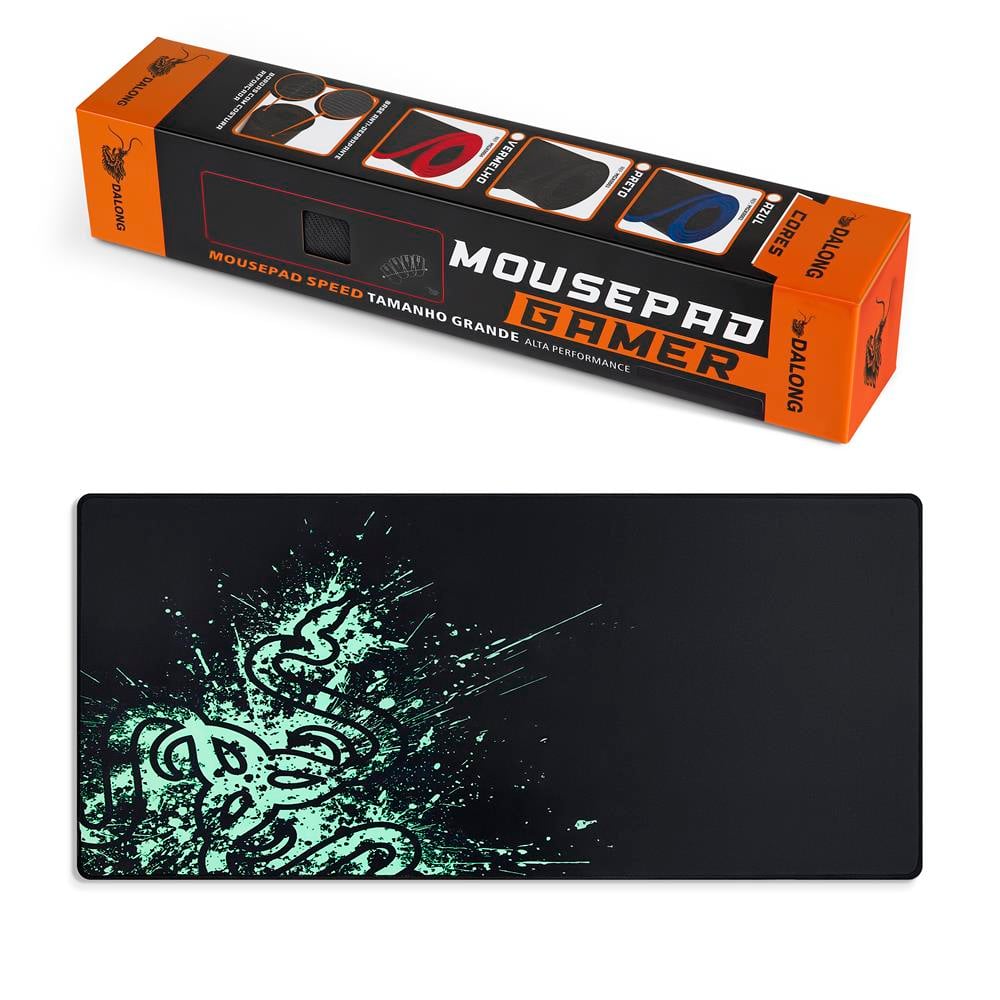 DALONG 90X40 YEŞİL DESENLİ MOUSEPAD