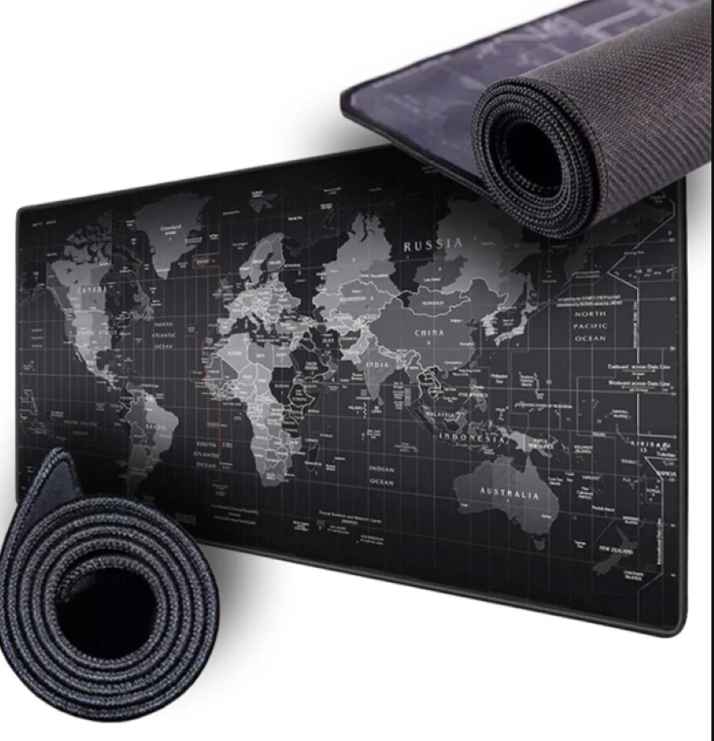 Dünya Desenli 80X30 cm Mouse Pad Xl Gaming Mousepad