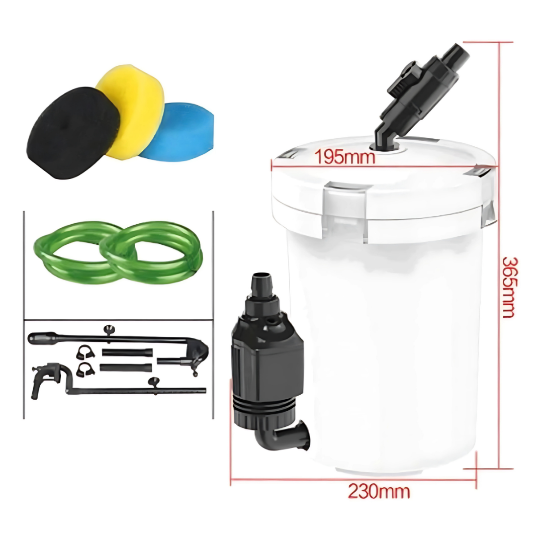 HW-604B AKVARYUM DIŞ FİLTRE