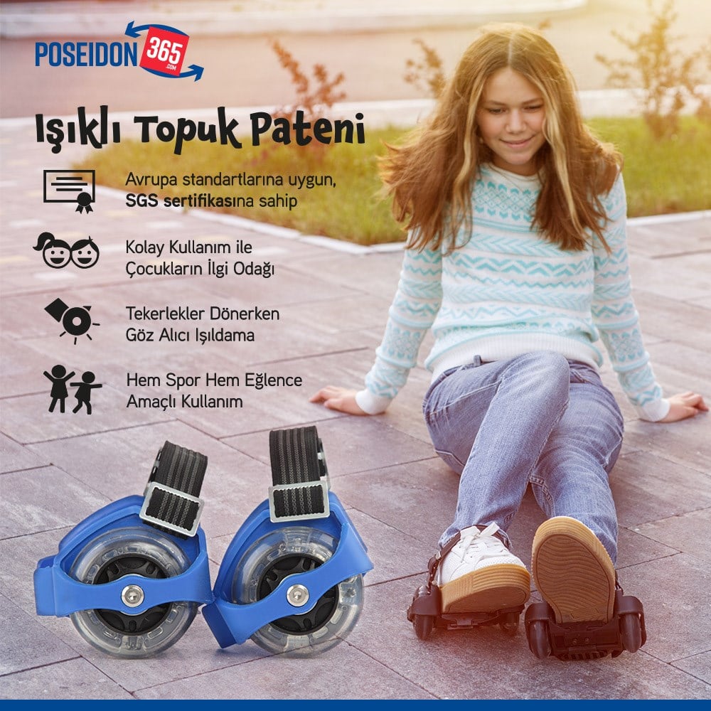 Işıklı Topuk Pateni
