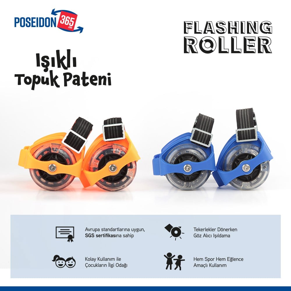 Işıklı Topuk Pateni