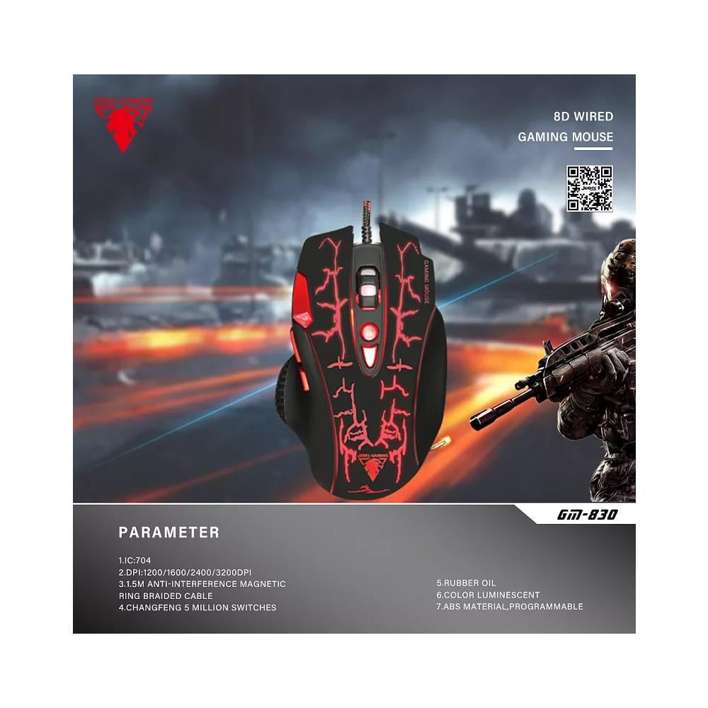 JEDEL GM830 GAMER MOUSE