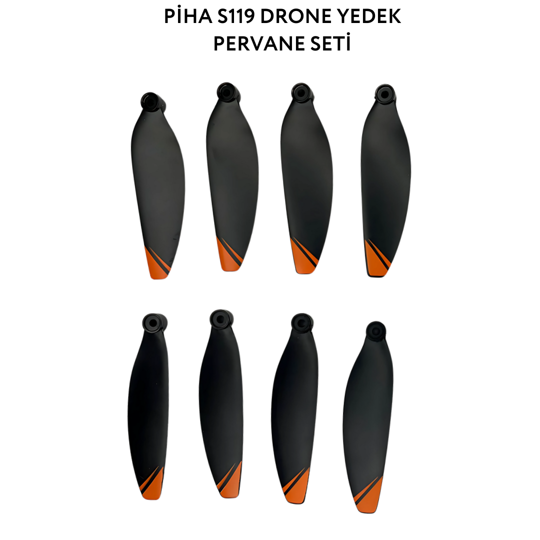Piha S119 Drone Yedek Pervane Seti (8 Adet)