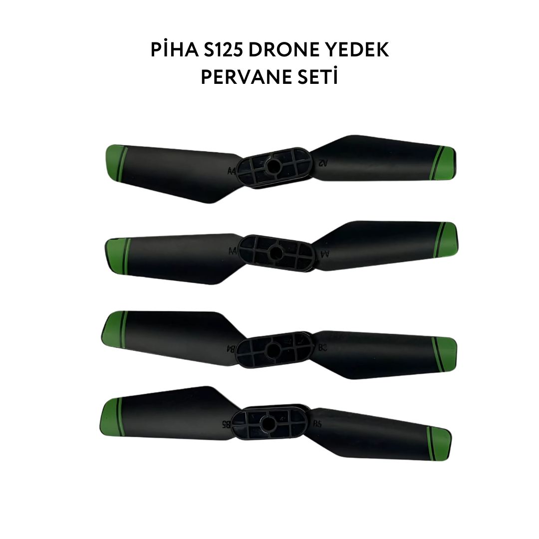 Piha S125 Drone Yedek Pervane Seti (8 Adet)