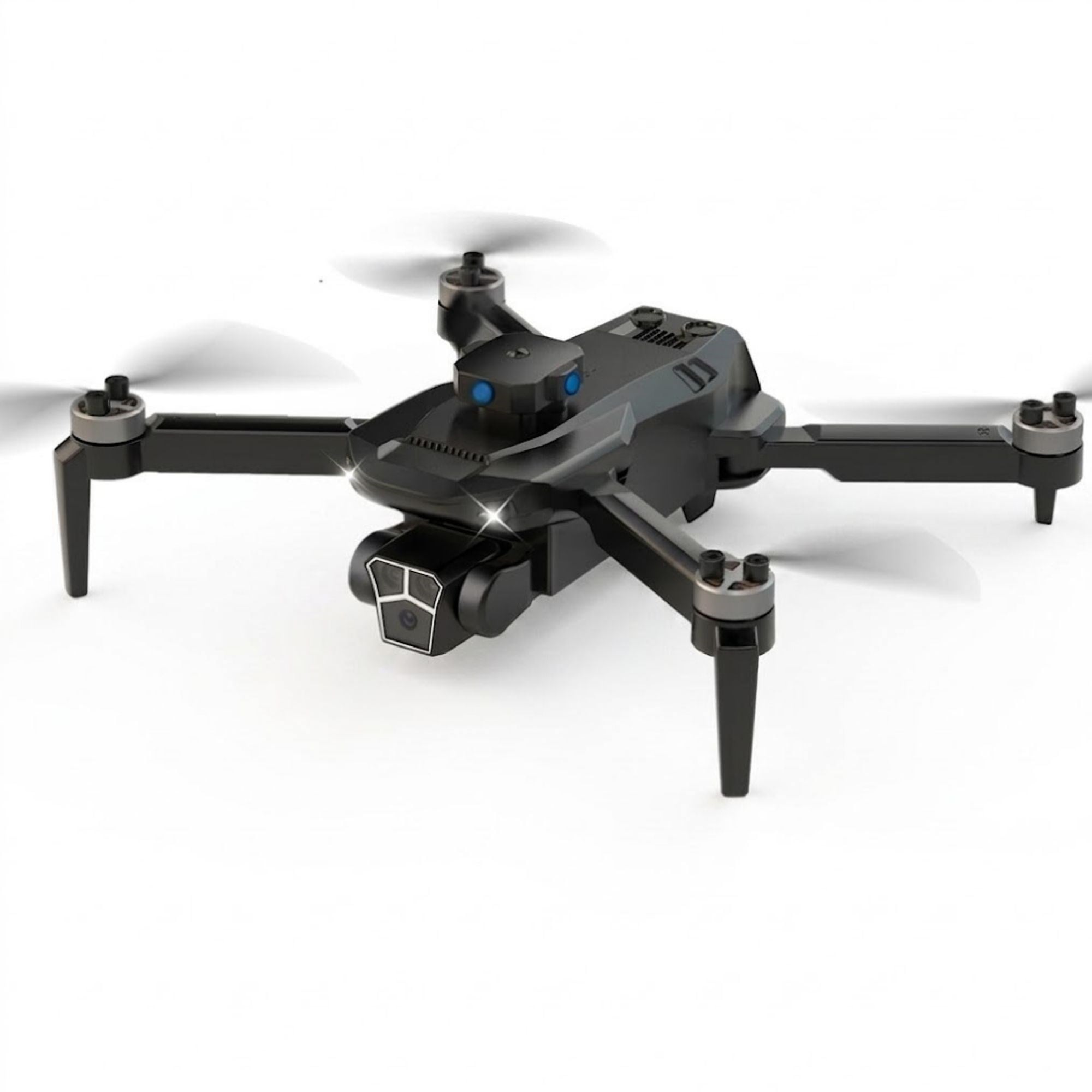 S130 Fırçasız Motor 2 Batarya & 30 Dakika Uçuş 720P Çift Kamera Engelden Kaçınma Drone