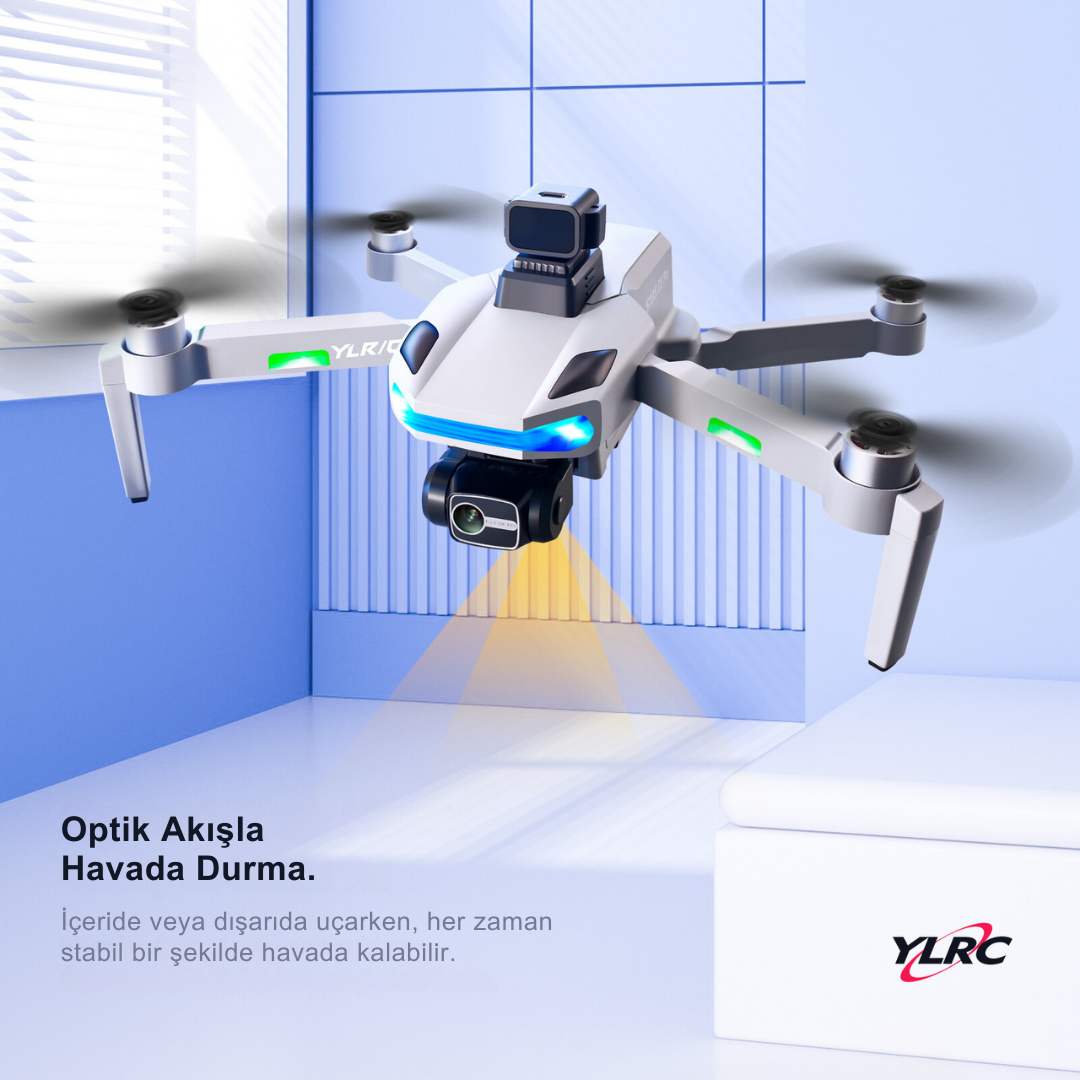 S135Pro Drone GPS 4K Hd Çift Kamera 2 Batarya ile 40 Dakika Uçuş Süresi Engelden Kaçınma Ve BENİ TAKİP ET modu