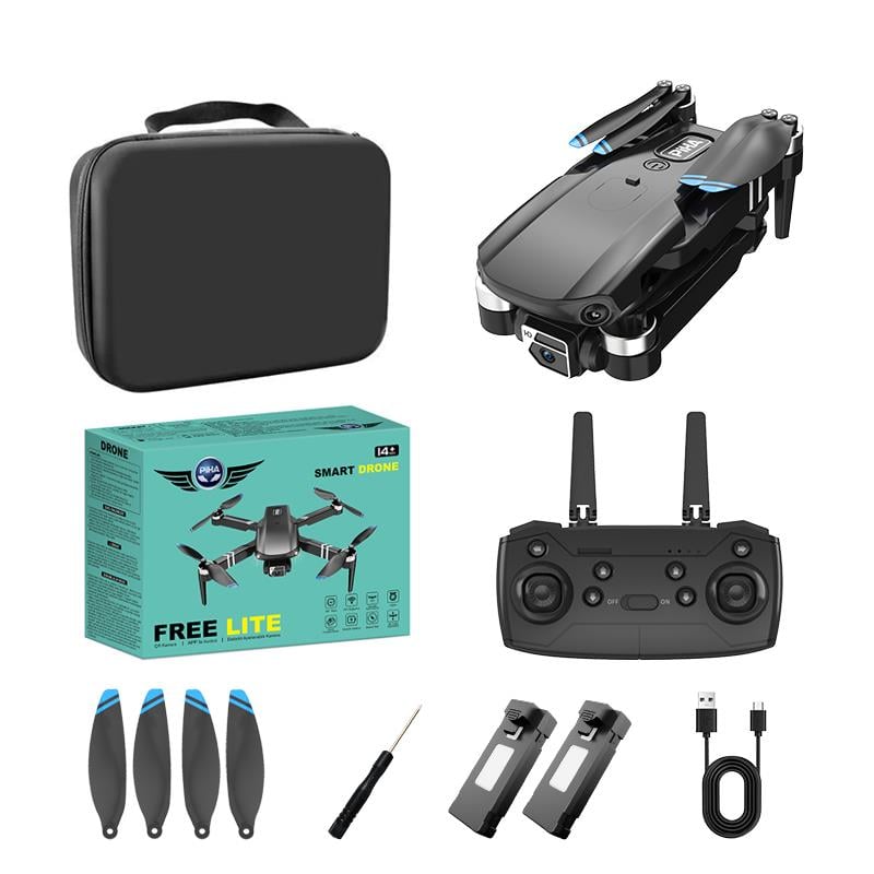 S65 Free Lıte – 2 Batarya, 30 Dakika Uçuş, 1080P Çift ESC Kamera, Fırçasız Motorlu Drone/App kontrolü 