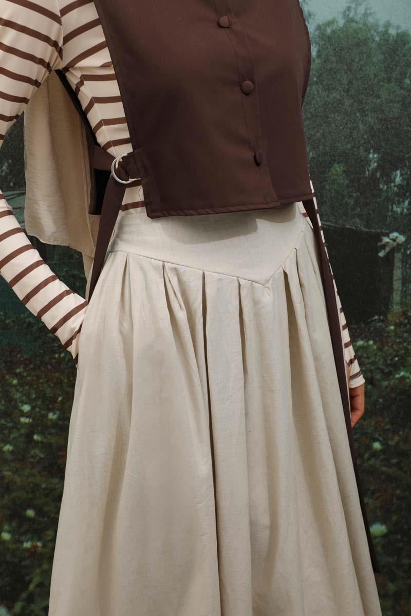 Kloş Keten Etek Taş