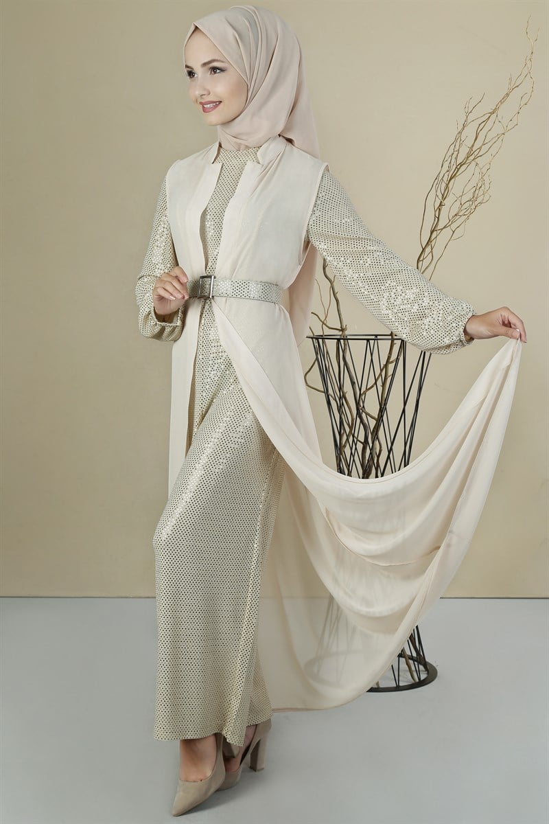 3338 Pulpayet Bej Takım