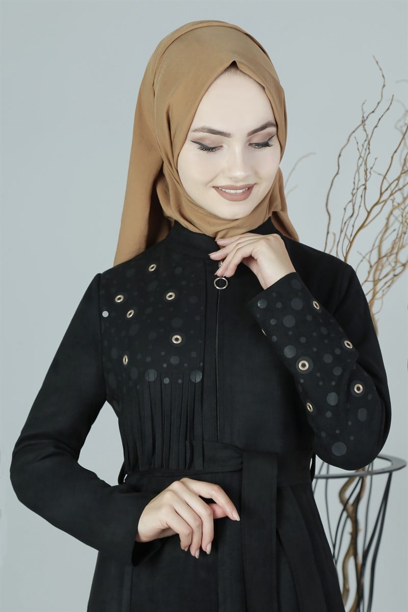 3374 Damla Siyah Ferace