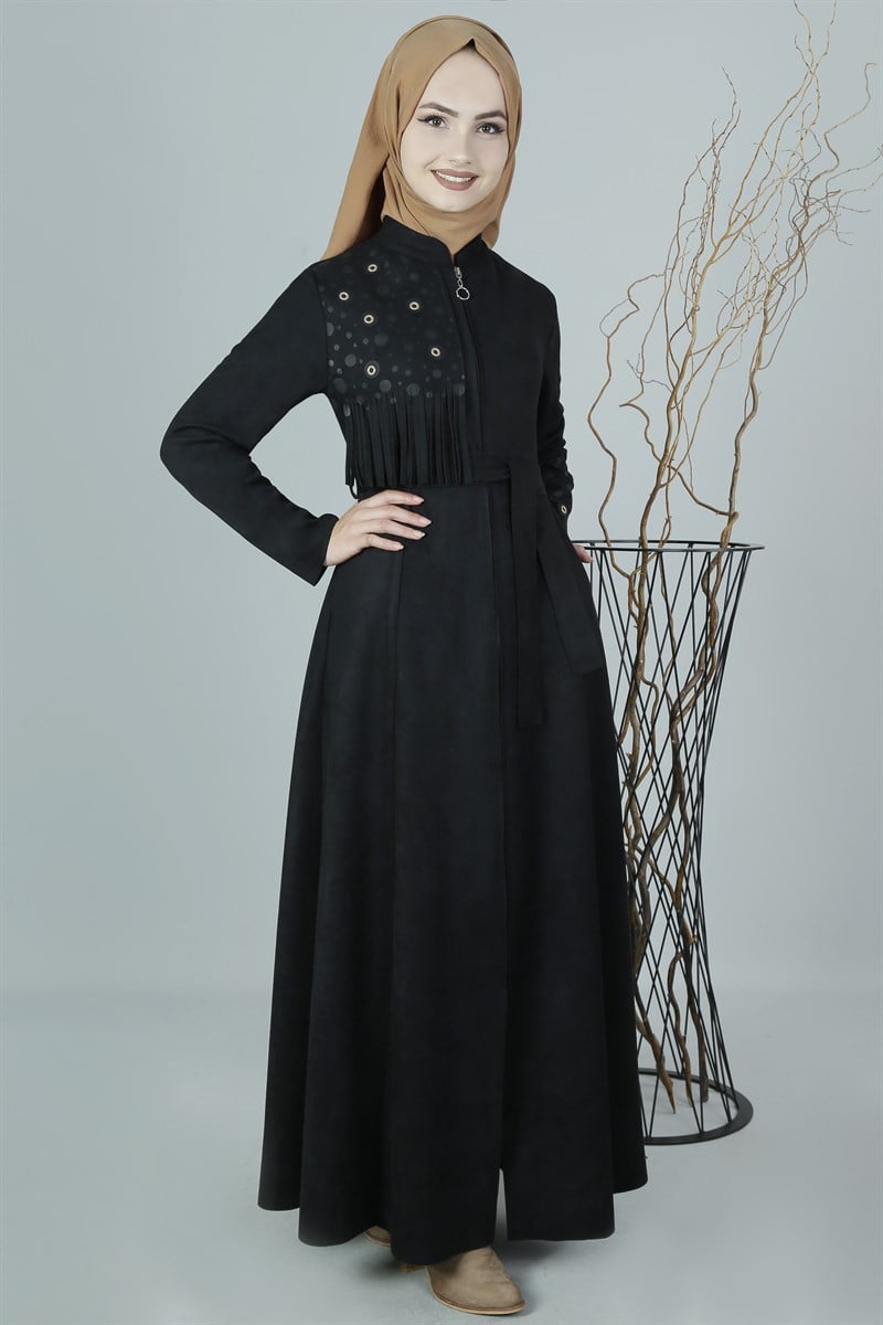 3374 Damla Siyah Ferace