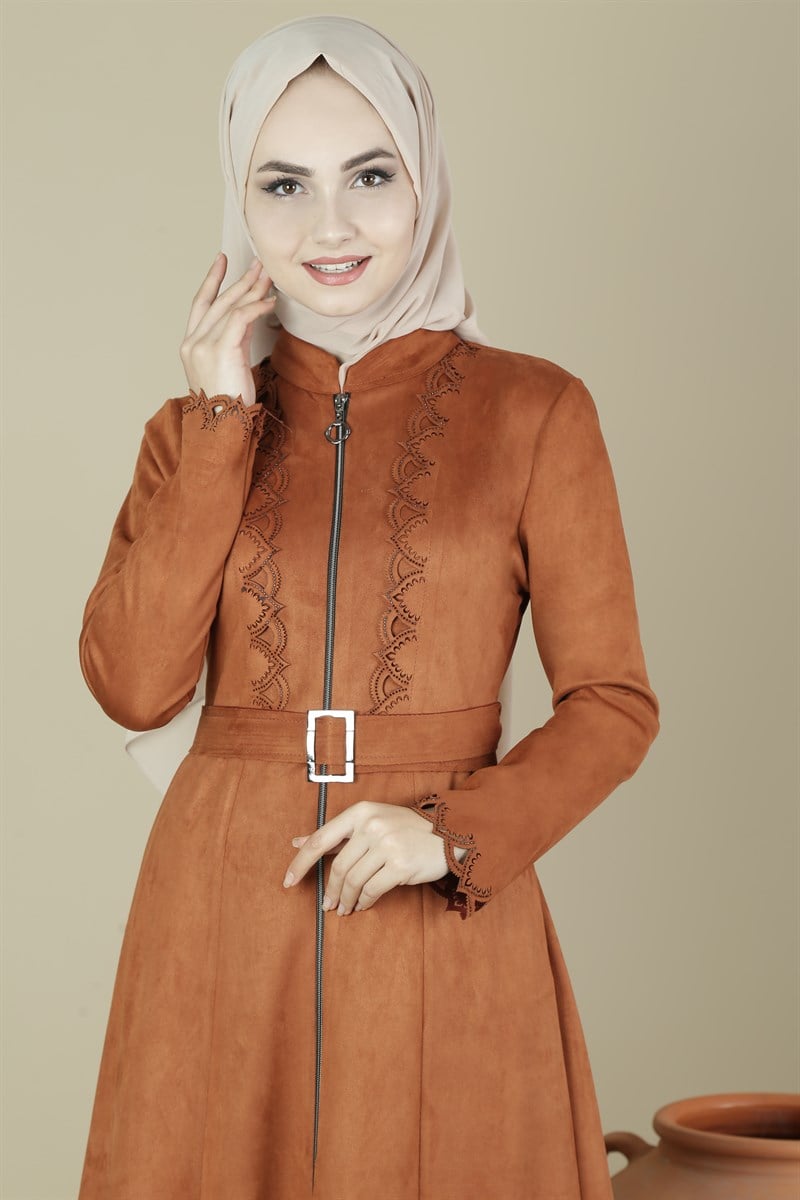 3375 Tarçın Süet Ferace