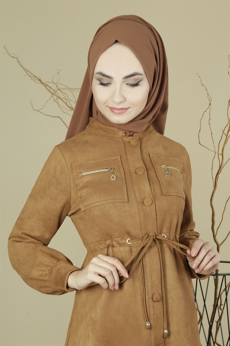 3468 Beli Büzgülü Taba Kaap