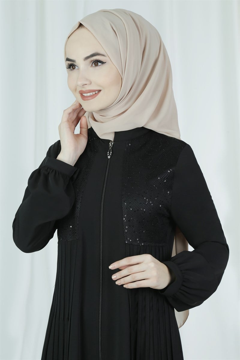 3548 Biyeli Siyah Ferace