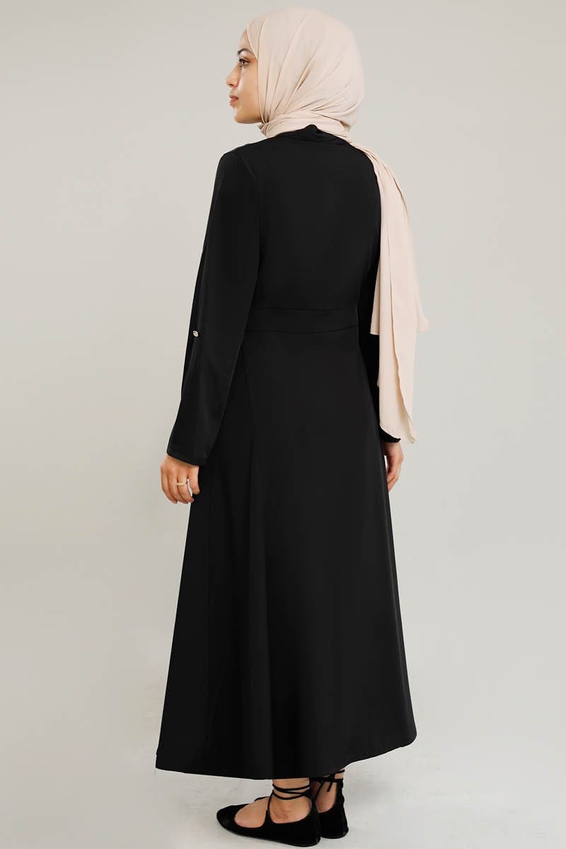 3809 Uçları Büzgülü Kap Siyah