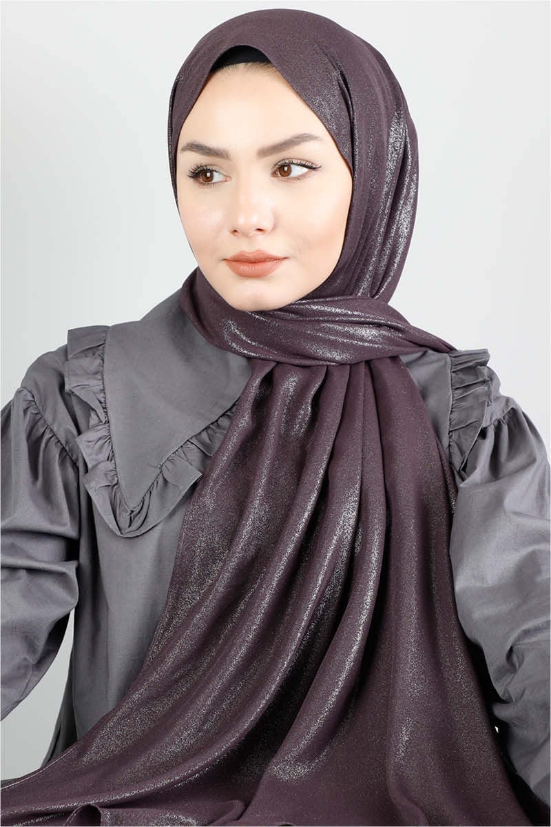 4213 Simli Koyu Mor Şal