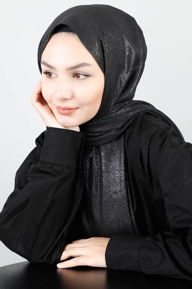 4213 Simli Siyah Şal