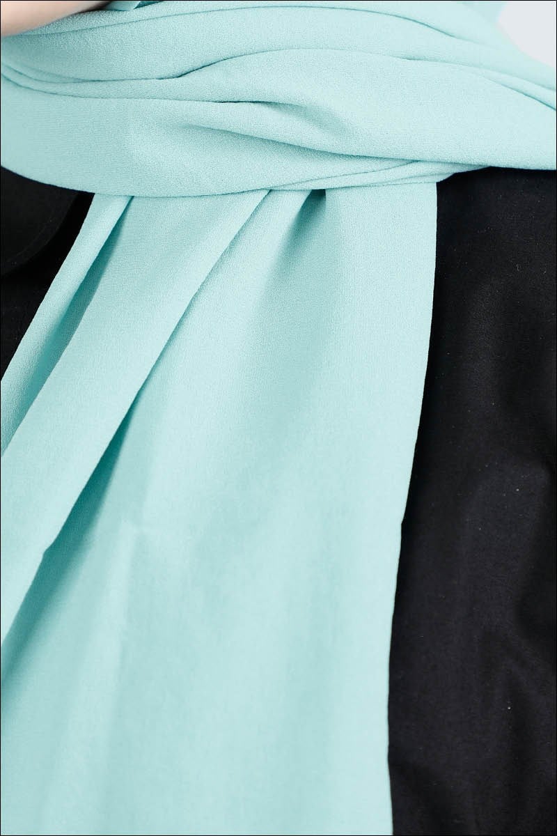 9898 Jazz Açık Turkuaz Şal