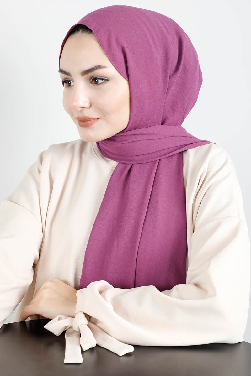 9898 Jazz Soft Fuşya Şal
