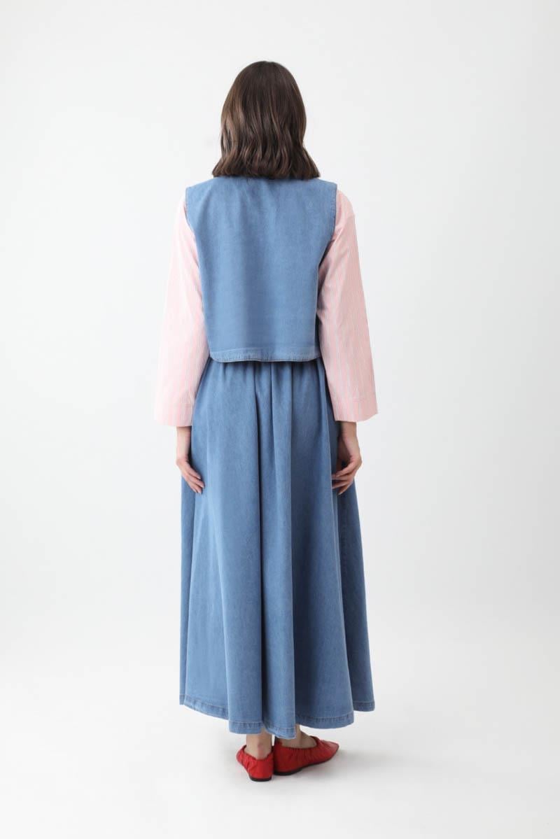 Alçiçek Denim Takım Koyu Mavi