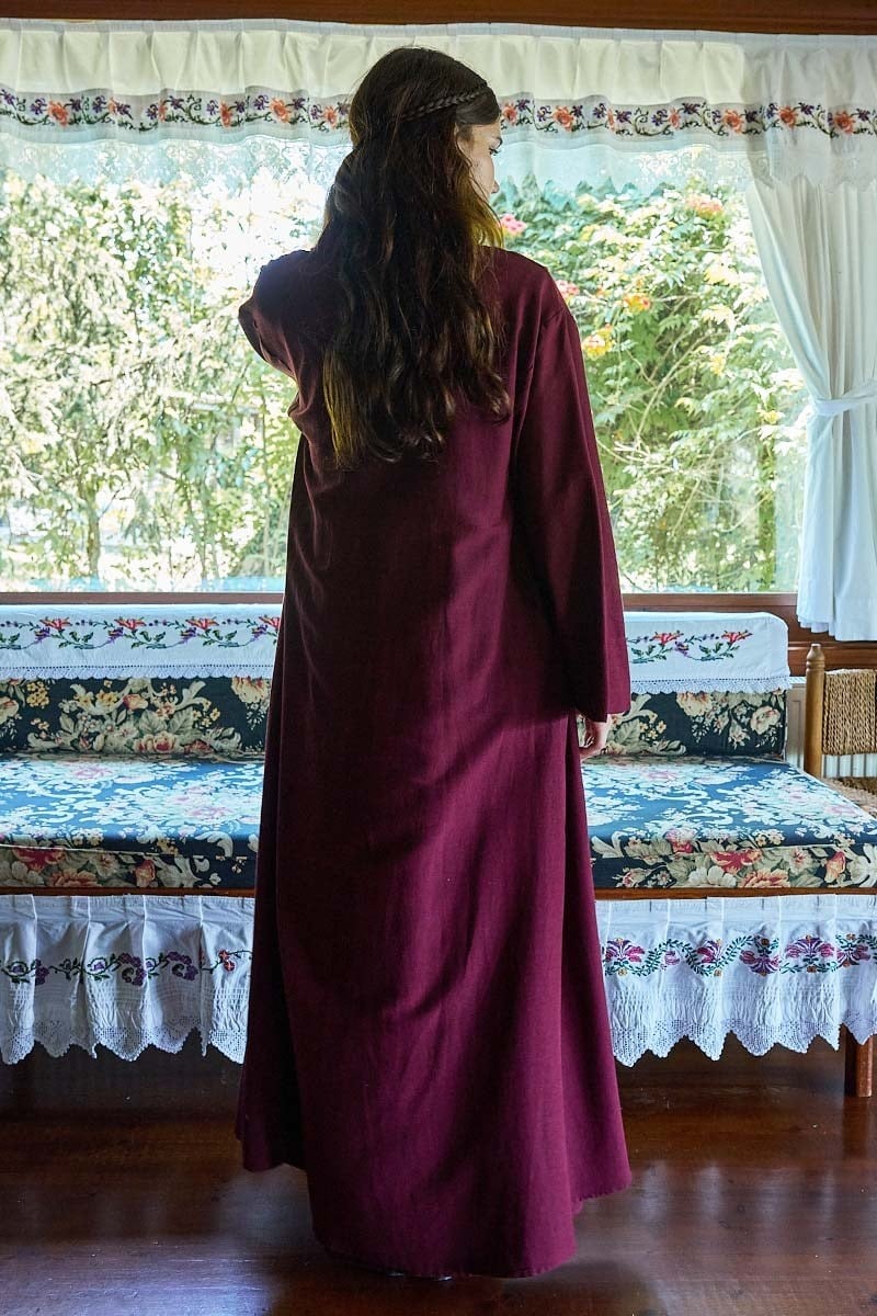 Belden Bağlamalı Abaya